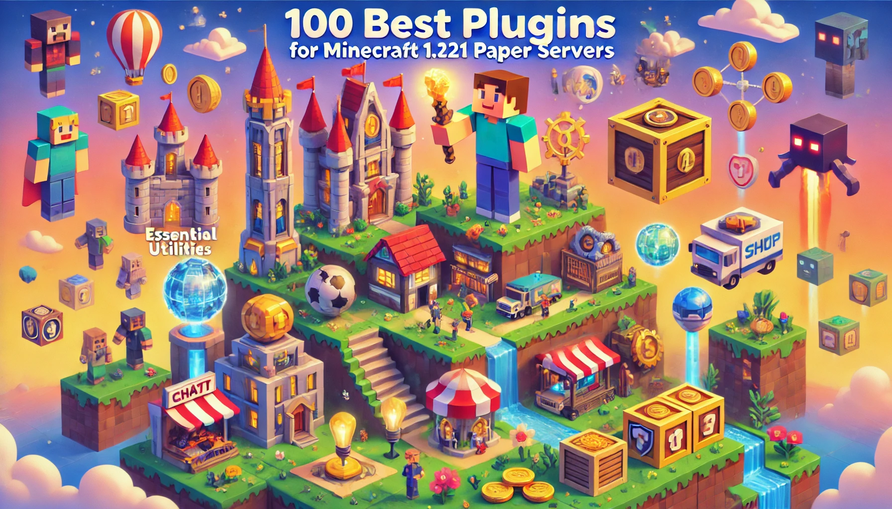 마인크래프트 1.21 Paper 서버를 위한 베스트 플러그인 100선 – 수다 SUDA