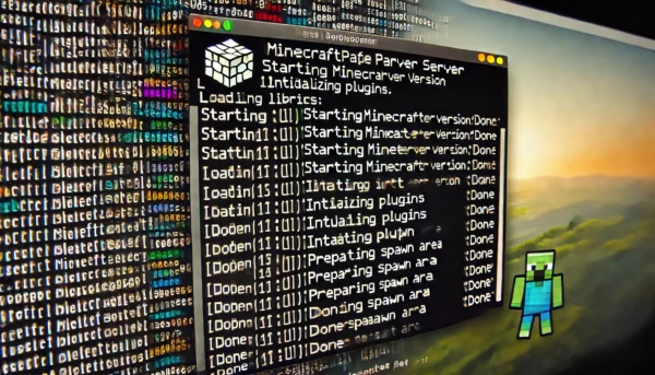 Minecraft Paper Server Startup