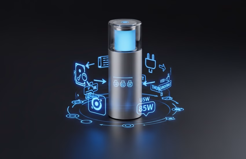 4TB SSD + 85W 초고속 충전기 + 멀티허브: 짐을 줄여주는 ‘올인원’ 샤지 디스크 프로 완벽 리뷰