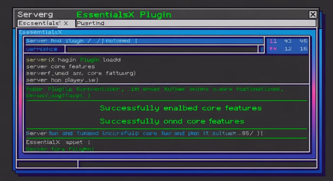 마인크래프트 서버 필수 플러그인, ‘EssentialsX’ 완전 정복 기본 가이드 (최신 버전 튜토리얼)