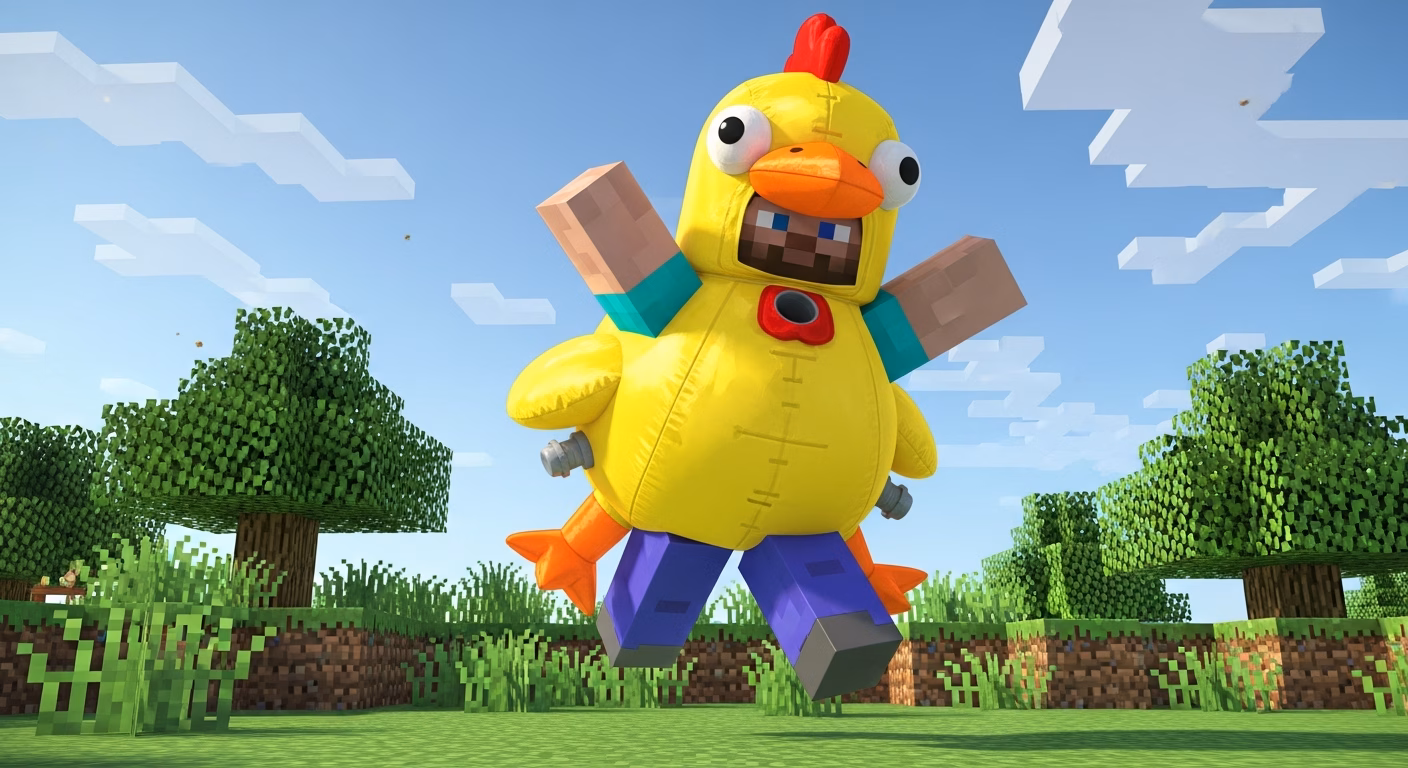 2025년 가장 외로운 닭? 🐔 마인크래프트가 갑자기 뿌린 역대급 ‘무료’ 아이템의 정체