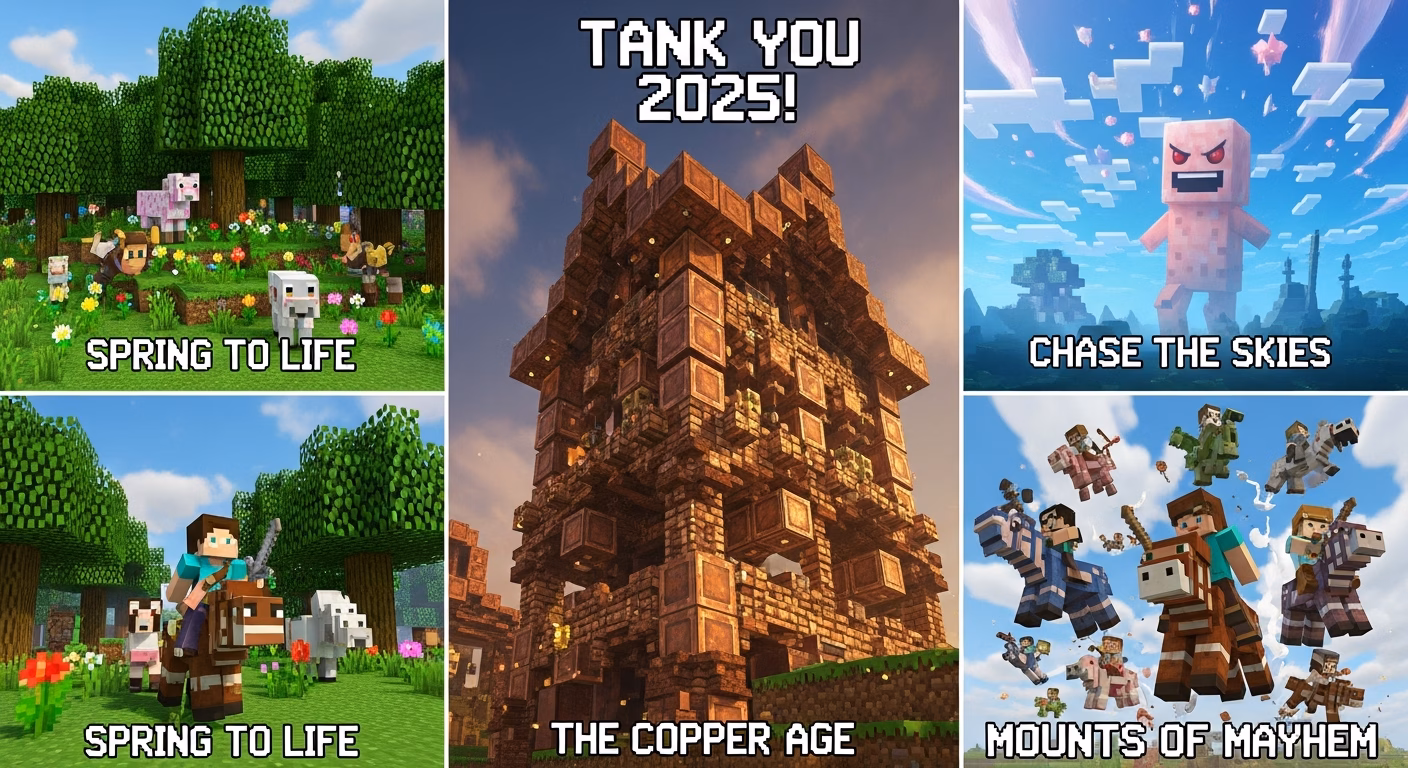 2025년 마크, 솔직히 역대급이었던 이유 총정리😭 (개발자 오피셜 감사 영상 뜸!)