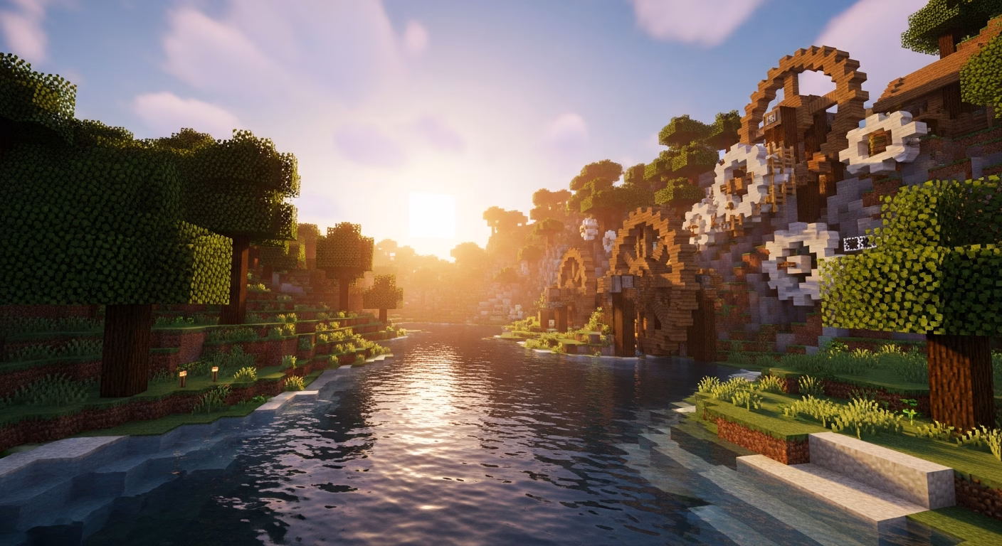 마인크래프트에 산업혁명이? ⚙️ Keralis의 ‘크리에이트 모드’가 그려낸 경이로운 신세계 심층 분석