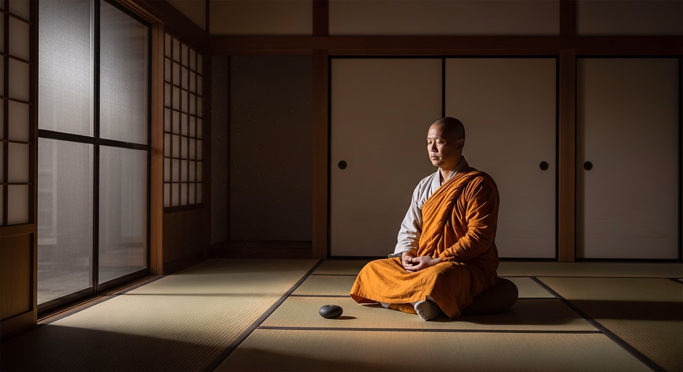 화면 너머의 고요함, ‘수도승의 길’ 풀버전 영상이 현대인에게 던지는 묵직한 질문 🧘‍♂️