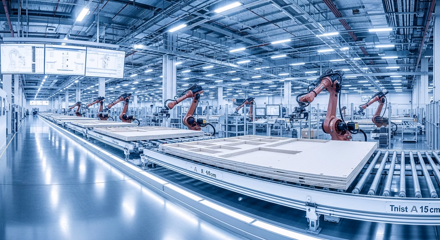 로봇 40대가 반나절 만에 집 한 채 뚝딱? 🤖 대한민국 공장에서 벌어지는 건축 혁명