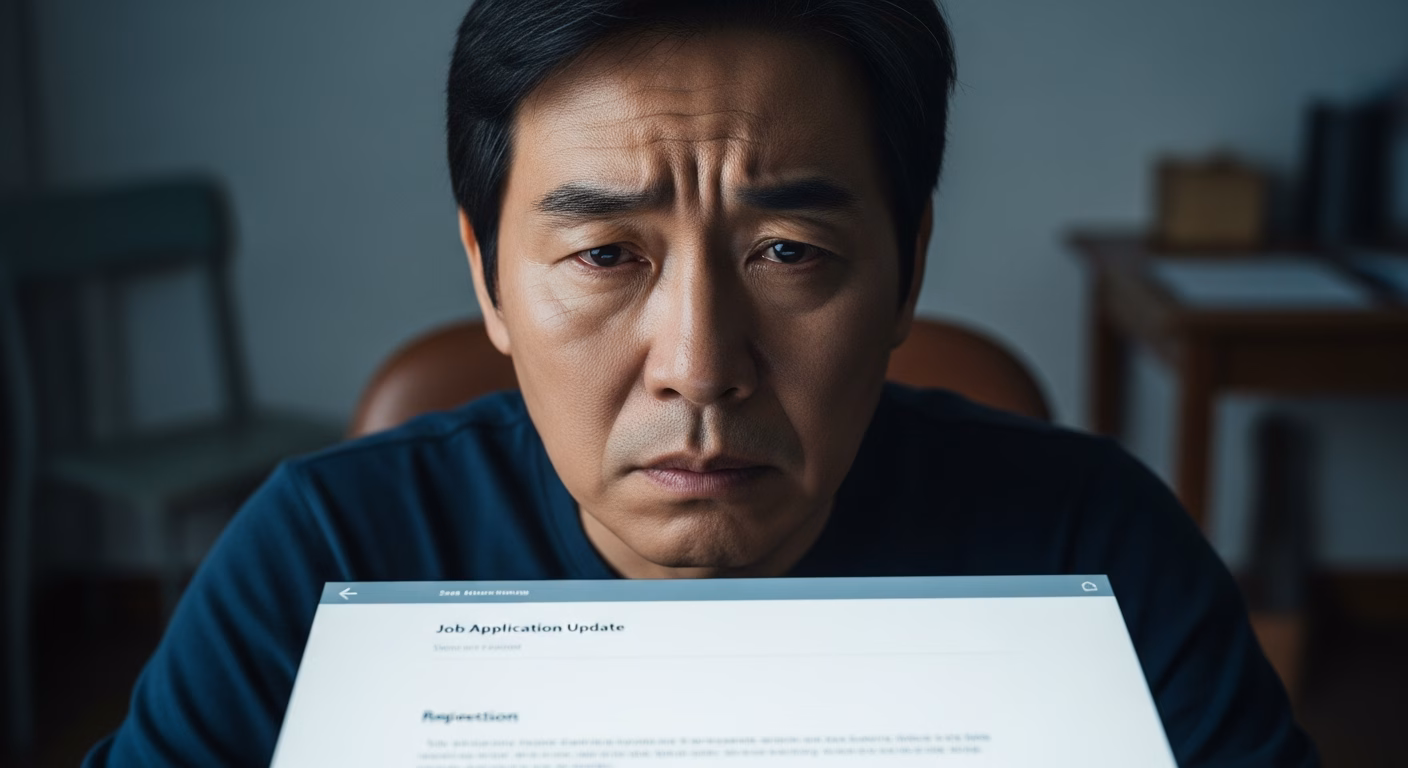 이력서 1000번 써도 ‘광탈’… 대한민국 4050은 왜 일터에서 사라지고 있는가? 📉