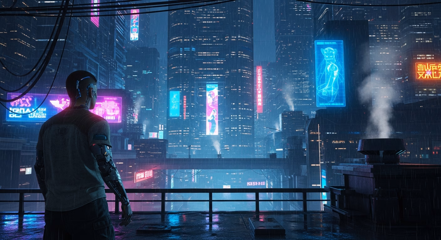 기업이 국가를 지배하는 세상… 사이버펑크는 더 이상 상상이 아닙니다 🌃