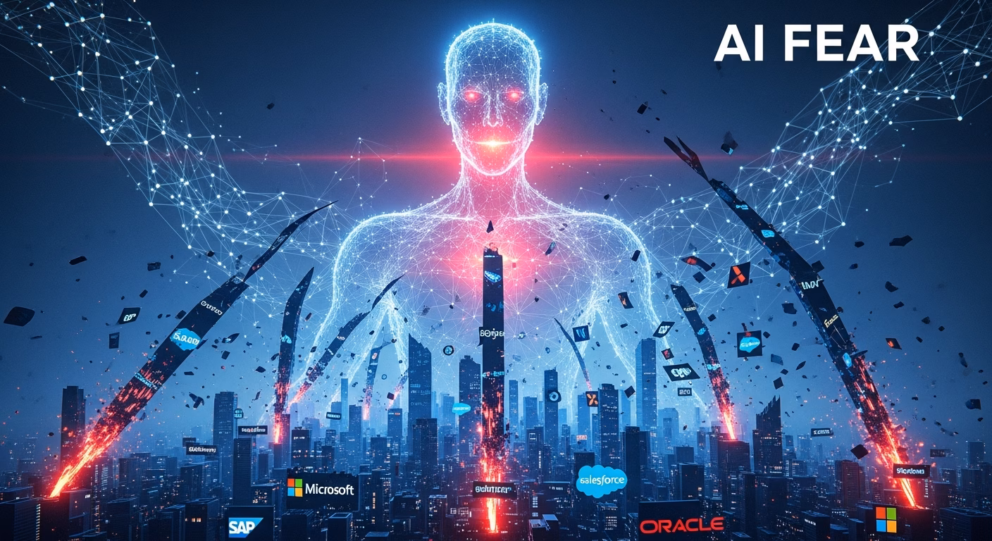 AI 공포가 삼킨 187조, 구독의 시대는 정말 끝났을까요? 📉