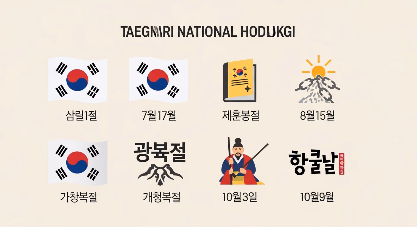 🗓️ 당신의 달력에 ‘빨간 날’이 추가됩니다! 18년 만에 돌아온 제헌절, 5대 국경일 완성의 모든 것
