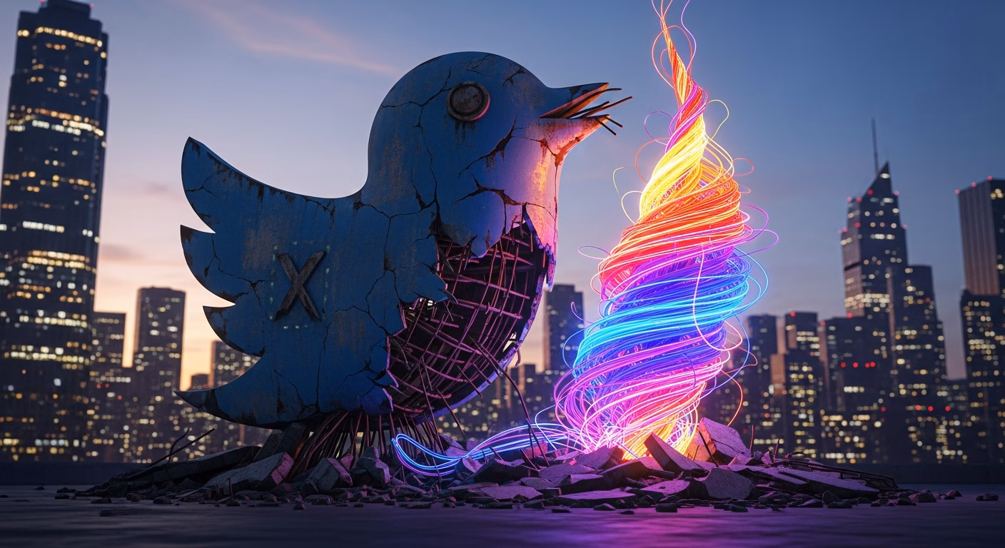 X(트위터)의 몰락, 스레드의 역습: 우리가 몰랐던 SNS 전쟁의 막전막후 📱