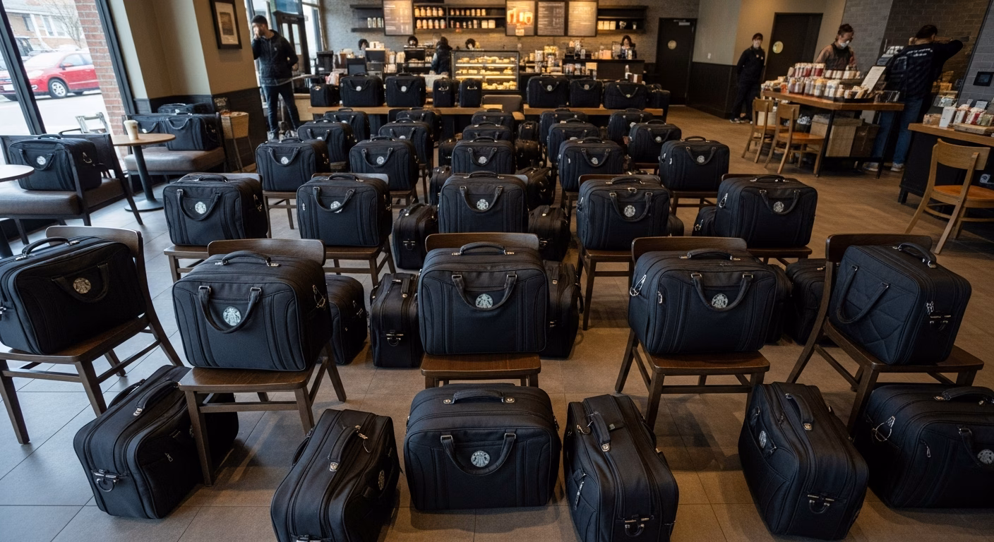 광화문 스타벅스 가방 대란 🤯 | 승무원들은 왜 좌석 80%를 점령해야만 했나?