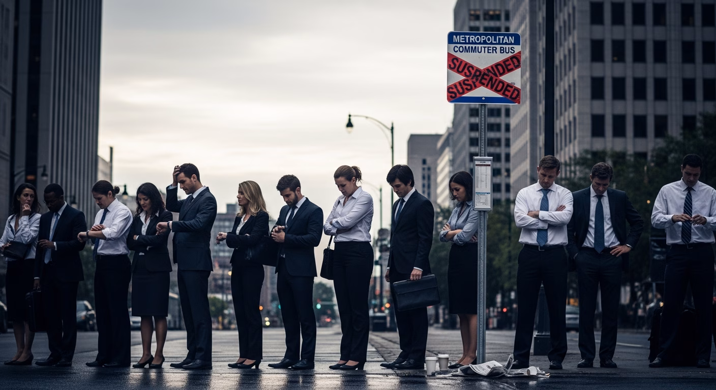 “이 사람 말 한마디에…” 🚌 하루아침에 출근길 막힌 혁신도시, 통근버스 대란의 전말