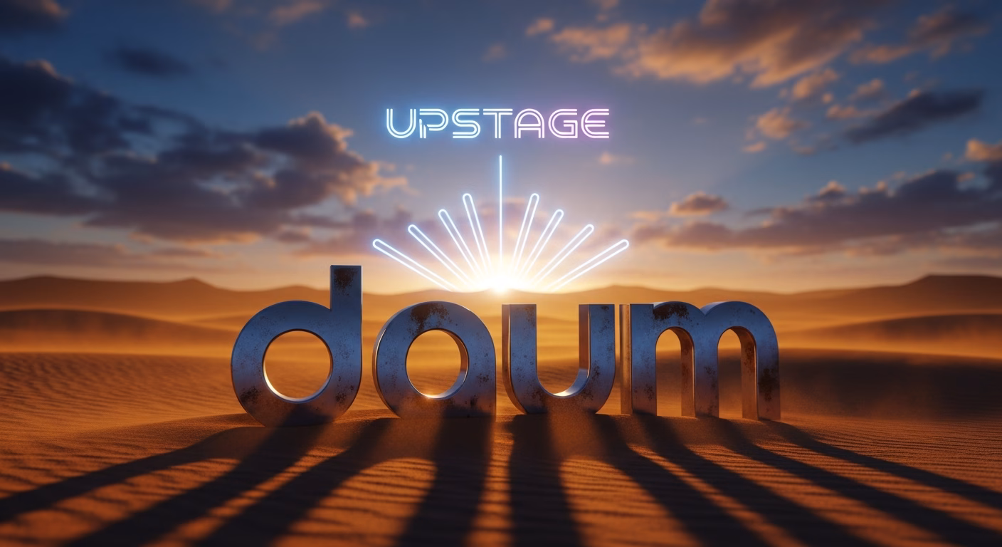 왕의 귀환? 🤖 AI 스타트업 ‘업스테이지’가 다음(Daum)을 인수하려는 진짜 속내