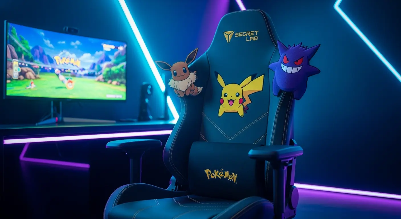 시크릿랩 x 포켓몬 타이탄 에보: 프리미엄 게이밍 기어와 전설적 IP의 만남, 그 기술적 가치와 시장 분석