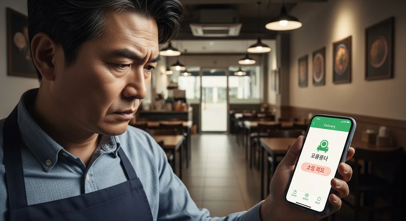 당신 가게만 ‘준비 중’? 😱 배달앱이 몰래 숨겨온 충격적인 비밀