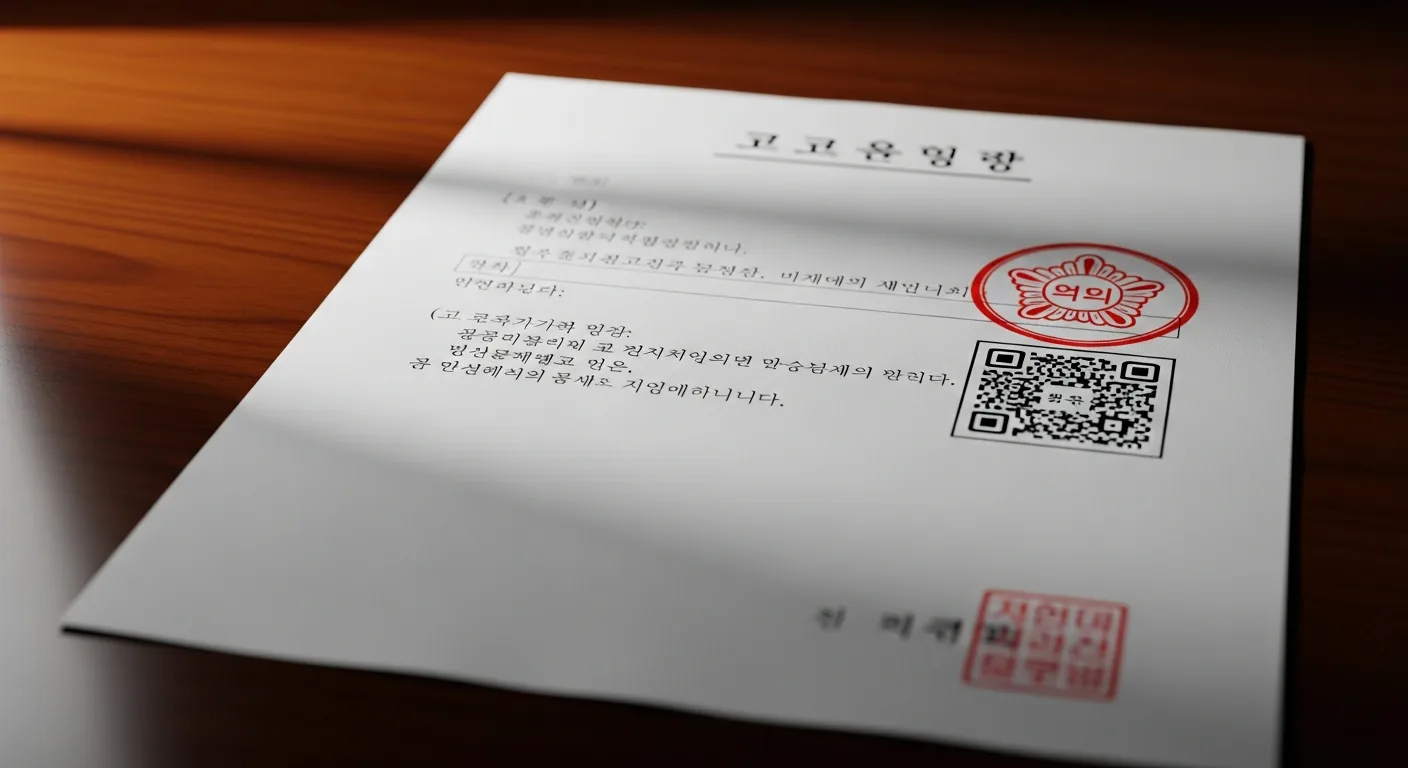 🚨 우편함에 ‘검찰 출석요구서’가 있다면? 절대 열지 마세요! 2026년 신종 QR코드 피싱 전격 해부