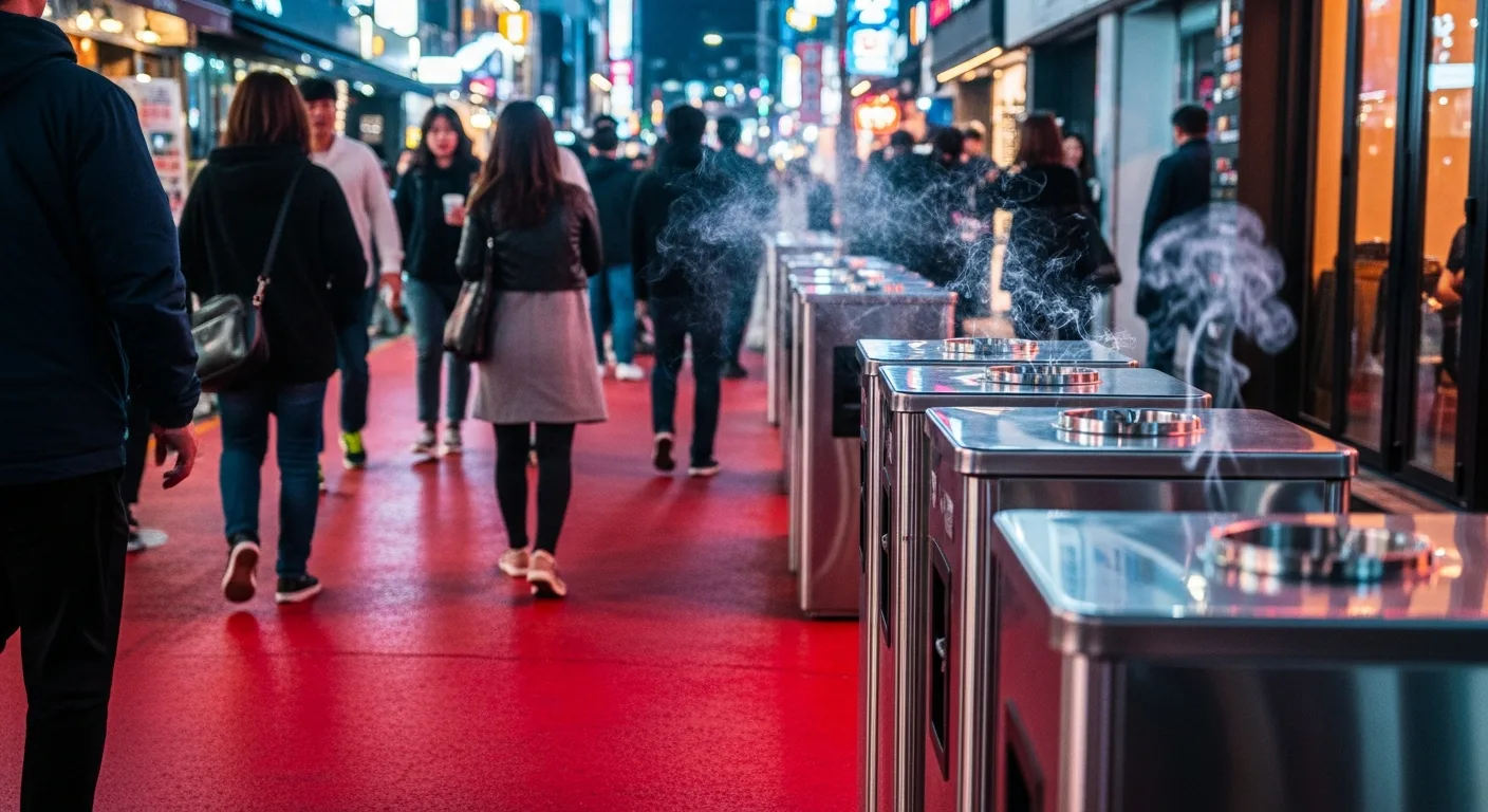 홍대 레드로드, 관광 명소인가 흡연 지옥인가? 🚬 충격 실태 고발